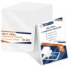 25 Pack 10 Mil 9"x12" Self Sealing Laminating Pouches Self Adhesive Lamination Pouches Clear Laminate Sheets for Office School Home (No Heat Laminating Sheets & No Laminator Machine Need)