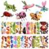 25pcs 3D Insect Paper Jigsaw Puzzle, Creative DIY Educational Insect Puzzle Learning Toy for Kids Classroom & Family Activity (25 Models)