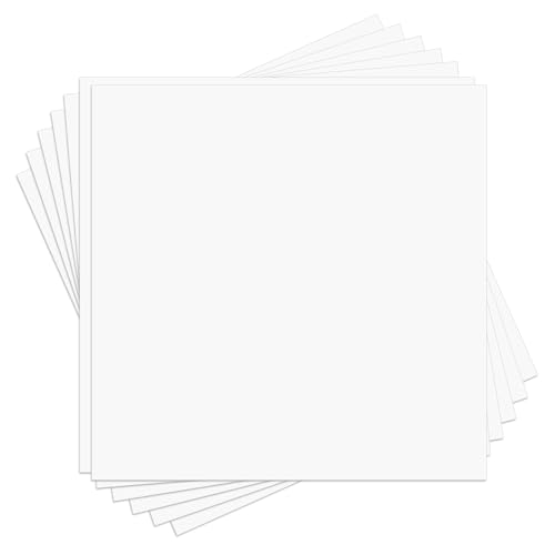 25 Sheets White Construction Paper 12 x 12 Inch Assorted-80Lb/230Gsm, Construction Paper Bulk for Office Supplies, Crafts & Scrapbooking DIY Supplies