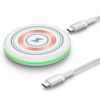 25W Magnetic Wireless Charger for MagSafe Charger Fast Charging Pad for iPhone 17 16 15 14 13 12 Pro Max, Samsung Galaxy S26 Ultra S25 FE S24 S23 S22 S21 Magnet Portable Wireless Charger for Travel