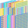 2640PCS Mini Stickers for Kids, Small Reward Stickers for Charts
