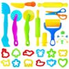 28Pcs Dough Tools Set with Animal Cutters, Rolling Pins for Kids