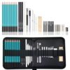 28 Sketching Pencil Set Professional Art Drawing Student