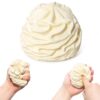 2.95in Cream Roll Squishy Dessert Shaped Desk Decor Wettable Washable Cream Roll