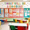 29 Pcs Retro Happy Face Classroom Decor Back to School Bulletin Board Decorations Set Pastel Boho Classroom Wall Decor Today Will Be a Good Day Reading Bulletin Board Kit for School Office Door
