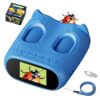 2 in 1 Handheld Microscope and Telescope for Kids, 4K 2.0" Screen, 1000X Digital Microscope for KidsPortable Educational Toys, for Age 4-12 Year Old Boys Girls Children Students