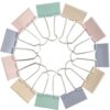 2 Inch Extra Large Colored Binder Clips, 12 Pack