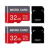 2 Pack 32GB Micro SD Card Class10 Memory Card U3 TF Card with Adapter for Smartphones, Tablets, and Cameras