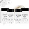 2PACK Glycolic Acid Body Stick, Exfoliating Solid Body Balm for Rough Dry Skin, Targeted Skin Smoothing Moisturizer Stick, Gentle Cleansing And Moisturizing Skin, For All Skin Types