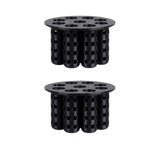 2 Pack Green Onion Planter Scallion Grower Seed Sprouting Kit Compatible with Regular Mouth Mason Jar for Windowsill Garden,Hydroponics,and Propagation Hydroponics Enthusiasts (Black) for Outdoor Use