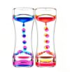 2 Pack Liquid Motion Bubbler - Fidget Tubes for Stress Relief - Calming Visual Play for School, Home, Office, Holoday Stocking Stuffer - Calming Sensory Toys for Kids with Autism or Special Needs