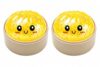 2PC Mini Dumpling Squeeze Toy, Dumplings Squishy Flashing Dumpling Squishies Stress Ball, Dumplings Squeeze Stress Anxiety Relief for Kids & Adults