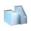 2Pcs A4 Portable Multi-Layer Accordion File Folder 13 Pockets Expandable for Papers Files File folders