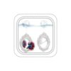 2 Pcs Betta Mirror Floating Aquarium Decor Training Fish Tank Accessories