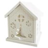 2 Pcs Christmas Resin Molds, Heart and Snowflake House Candle Holder Epoxy Resin Molds, 24.6 cm DIY 3D Kits, Xmas Theme for Home Decor and Gift Choice