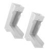 2pcs Foldable Rain Barrel Diverter for Standard Downspouts Space-Saving Rainwater Collection System with Snug Fit for Efficient Water Capture Easy to Install Gutter Downspout