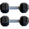 2 Pcs Kids Dumbbells Set,Mini 1.8X4.7 in Silicone Hand Weights for Toddlers Fitness Exercise Funny Sport Toys Mini Rubber Dumbbell(Black)