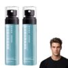 2PCS Men's Quick-Dry Matte Styling Mud Spray, Matte Liquid Mud, Sea Salt Spray, Extra Strong Hold, Hair Styling Spray for Natural Texture & Matte Finish, Refreshing Non-Greasy