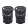 2Pcs Microscope Eyepiece 10X Wide Angle Biological Eyepiece with 22mm Eye Point 30mm Mounting Size Fit for Most Microscopes Enhanced Field of View and Exceptional Clarity