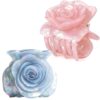 2PCS Rose Hair Clip, Flower Claw Clip for Women. 2Inch Small Rose Claw Clips for Thin Thick