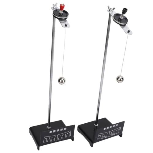 2PCS Simple Harmonic Vibration Law of Motion and Vibration of Pendulum Experimenter. Experimental Teaching of Measuring Gravity Acceleration in Physics and Mechanics. Single Swing Physics