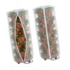 2Pcs Vertical Plant Pot Insect Netting with Zipper,59x22 Inch Stackable Planter Garden Net Cover,Strawberry Plant Netting Cover for Fruit Vegetable Herb Bird Barrier Protection Mesh Garden Essentials