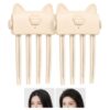 2 Pcs Wireless Heated Root Lifter Hair Tool - Volumizing Volume Clip