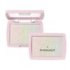 3-Color Shimmer Highlighter Palette – Face Powder Compact for Makeup Type A One Size