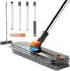 3-in-1 Stiff Bristle Floor Brush, Shower Scrubber for Tile Grout Patio