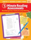 3-Minute Reading Assessments: Word Recognition, Fluency & Comprehension : Grades 4-6, 2nd Edition