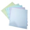 3-Pack Premium Printer Copy Paper, A4 (8.3"x 11.7") Color Copy Paper, Unpunched, Blank Papers, 28lb Bond/100gsm, 150 Sheets/300 Pages