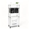 3-Tier Laundry Sorter with Storage Shelf, Removable Washing Bag & Small Socks Underwear Organizer Bins, Multi-Function Laundry Basket for Bathroom Laundry Room Bedroom