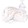 300g Pure Cotton Roll, 65 Feet/20M Cotton Sliver Coil for Salon, Manicures,