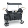 300lbs Loading All-Terrain Wagon Stroller, 4 Seater Folading Wagon Stroller