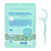 300 Mint Two-Lines Dental Floss Picks for Dental Care - Tooth Cleaning Sticks to Remove Plaque and Food Debris