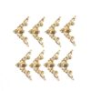 300Pcs Metal Corner Protectors for Jewelry Making Scrapbook DIY Album Decor