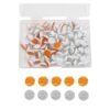 300pcs Reflective Trail Tacks for Hiking Camping Tree Marking