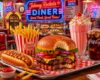 300 Piece Jigsaw Puzzle for Kids & Adults, Retro Diner Scene, 20.5 x 15 in