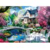 300 Piece Puzzles for Adults,Beautiful Nature Landscape Puzzle for Adults Kids Seniors,Recycled Cardboard Unique House Puzzle 300 Piece,Challenging Family Game Great Gift for Family Friends,20.5x15 in