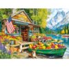 300 Piece Puzzles for Adults,Country Store Puzzles for Adults Children Seniors,Large Piece Dog Deer Fruit Puzzle for Kids Ages 8-10 10-12,Fun Challenging Landscape Family Puzzle Game Nights,20.5*15in