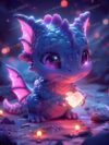 300 Piece Wooden Puzzles - Fantasy Dragon Baby - Jigsaw Puzzles for Adults, Each Piece is Unique, Perfect Family Leisure Gift & Gifts - Puzzles Collectibles