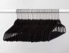 30 Pack Non Slip Flocked Clothes Hangers, Space Saving Heavy Duty Velvet Garment Organizer for Closet Shirts Pants Dresses