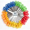 30Packs5'' Scissors 30 Pack 5 Inch Small Scissors, 5'' Blunt Tip Craft Scissors for Student Teacher, Scissors for Preschool Classroom Office Home, School Supplies Craft Cutting Paper