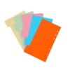 30Pcs A5 A6 Binder Index Dividers for Loose Leaf Notebook School Office