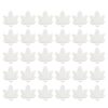 30pcs Sublimation Labels for 40oz Cups, DIY Personalized Name Plates (Maple Leaf)