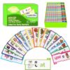 30 Read and Rhyme Flip Books Letter Sounds Flash Cards Flip Books Interactive Reading Flash Cards