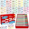 30 Read and Rhyme Flip Books,Sight Words Flash Cards Kindergarten,Kids Phonics Flash Cards,Word Family Build Books Phonics Games Books Gift for Kids Adults Stress Relief