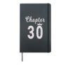 30th Womens Birthday Hardcover Journal, Black