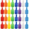 32 Pcs Cable Labels, Write On Cord Labels Tags for Electronics, Wire Markers Electrical, Reusable Small Label for Cords and Computers Chargers Management and Identification(Multicolored)