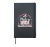 33 Year Old Gifts Women Floral Made In 1991 33rd Birthday Hardcover Journal, Black